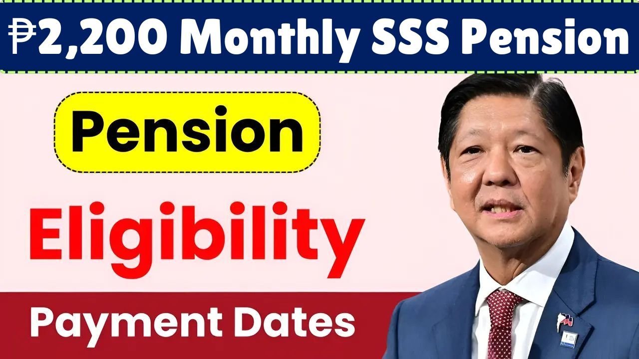₱2200 Monthly SSS Pension